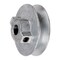Chicago Die Casting Chicago Die Cast 4 in. D X 1/2 in. D Zinc Single V-Grooved Pulley 400A5 - alternate 1